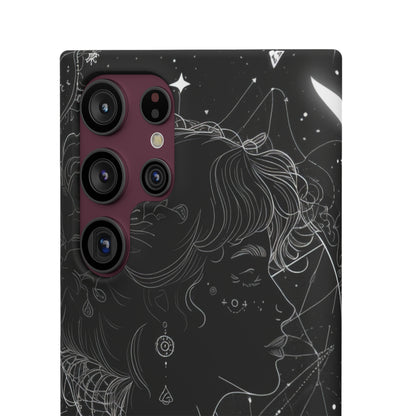 Mystic Starlit Serenity | Slim Phone Case for Samsung