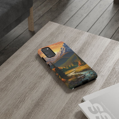 Mountain Reflections Glimmer - Samsung Case