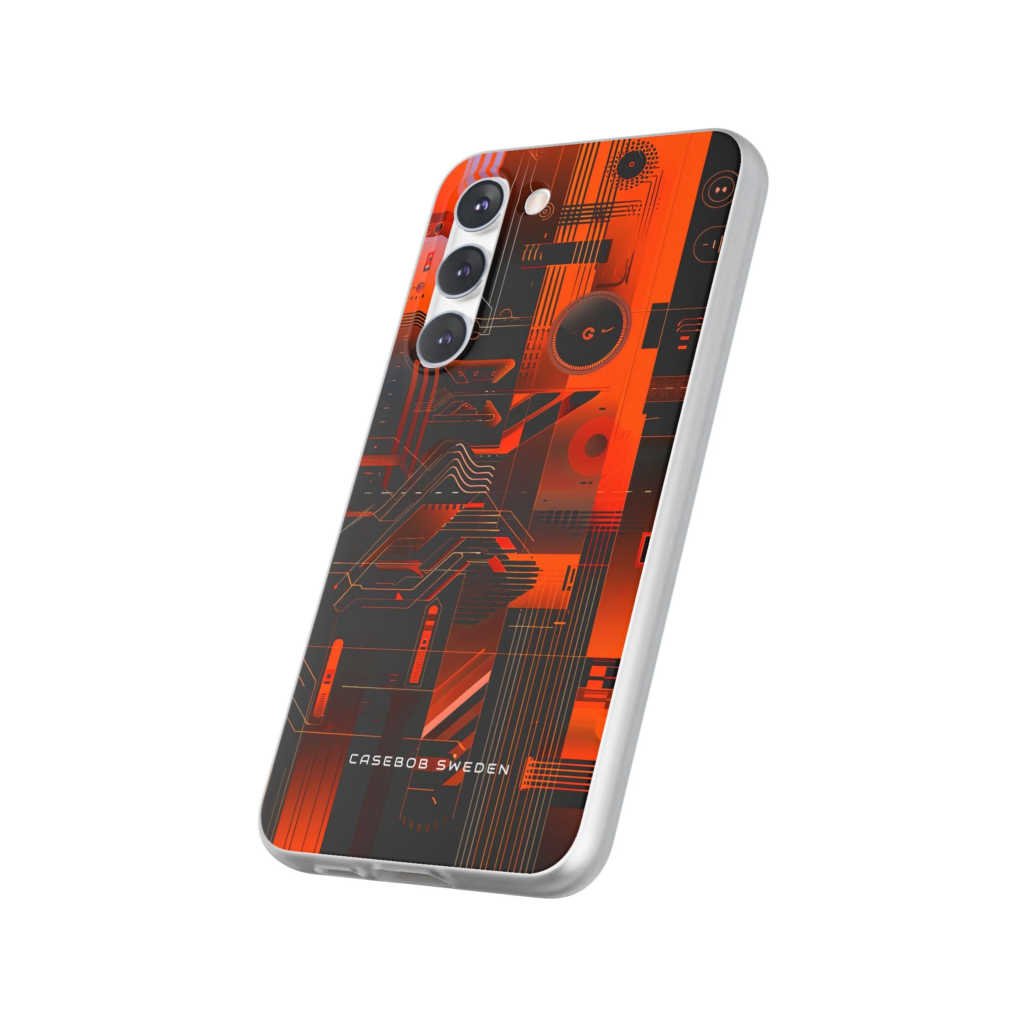 Gradient Circuitburst Samsung S23 - Flexi Phone Case