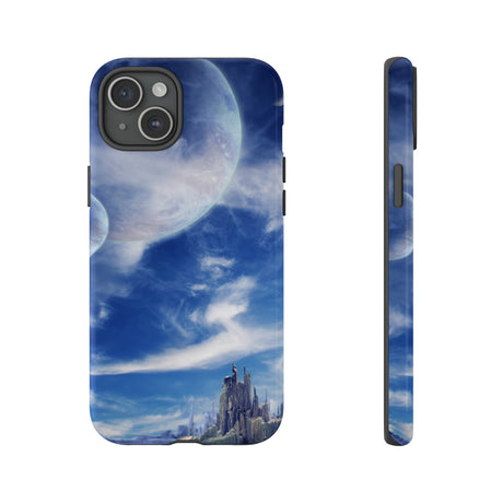 Landscape in fantasy planet 89 - Protective Phone Case