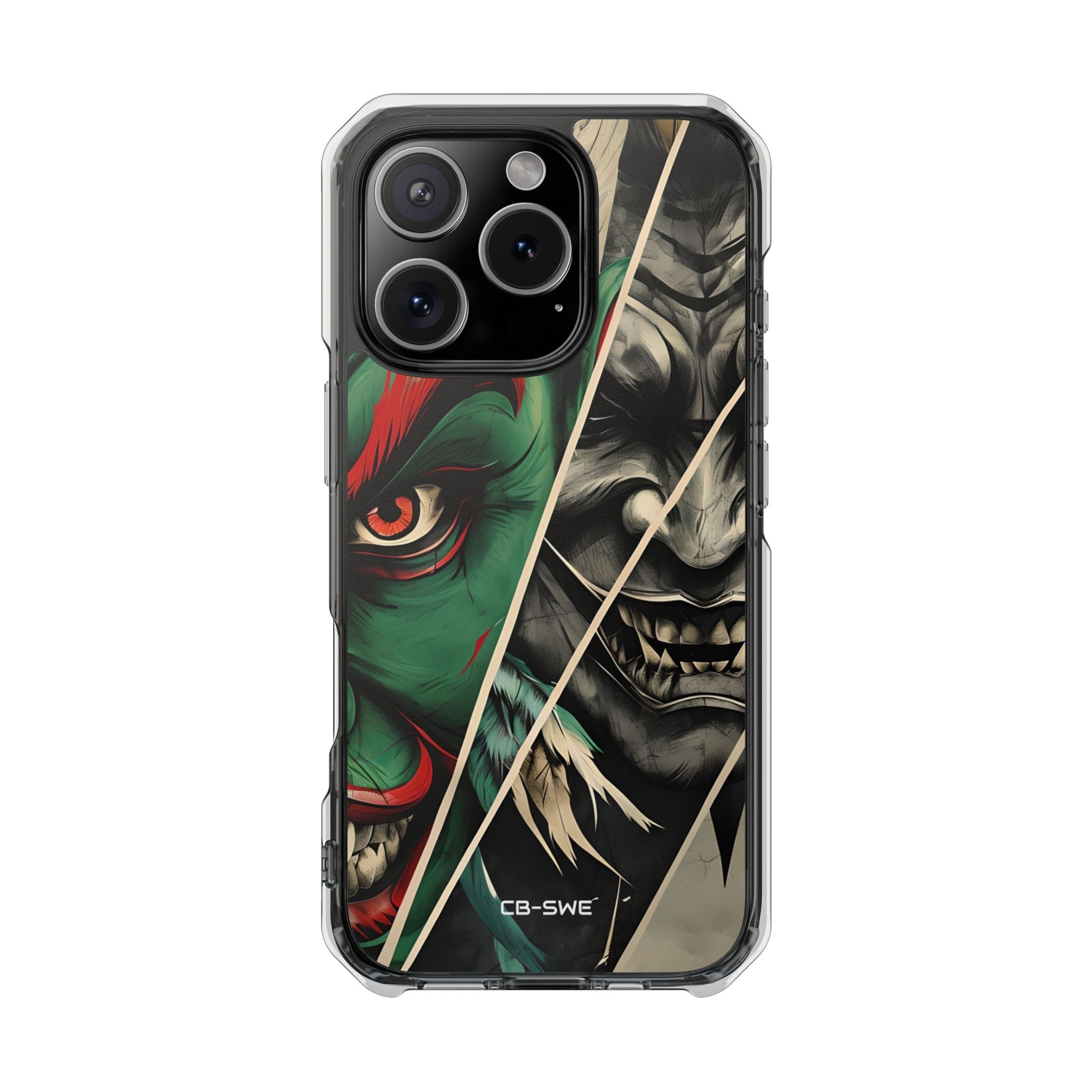 Demonic Panels Clash iPhone Case - Impact