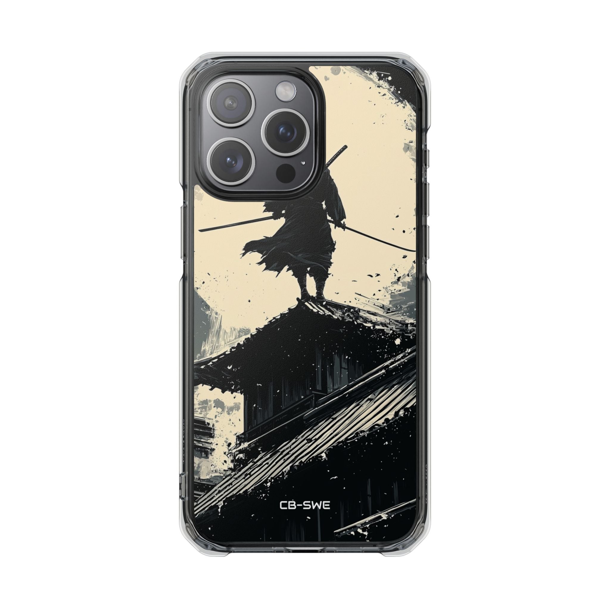 Moonlit Warrior Stands iPhone Case - Impact