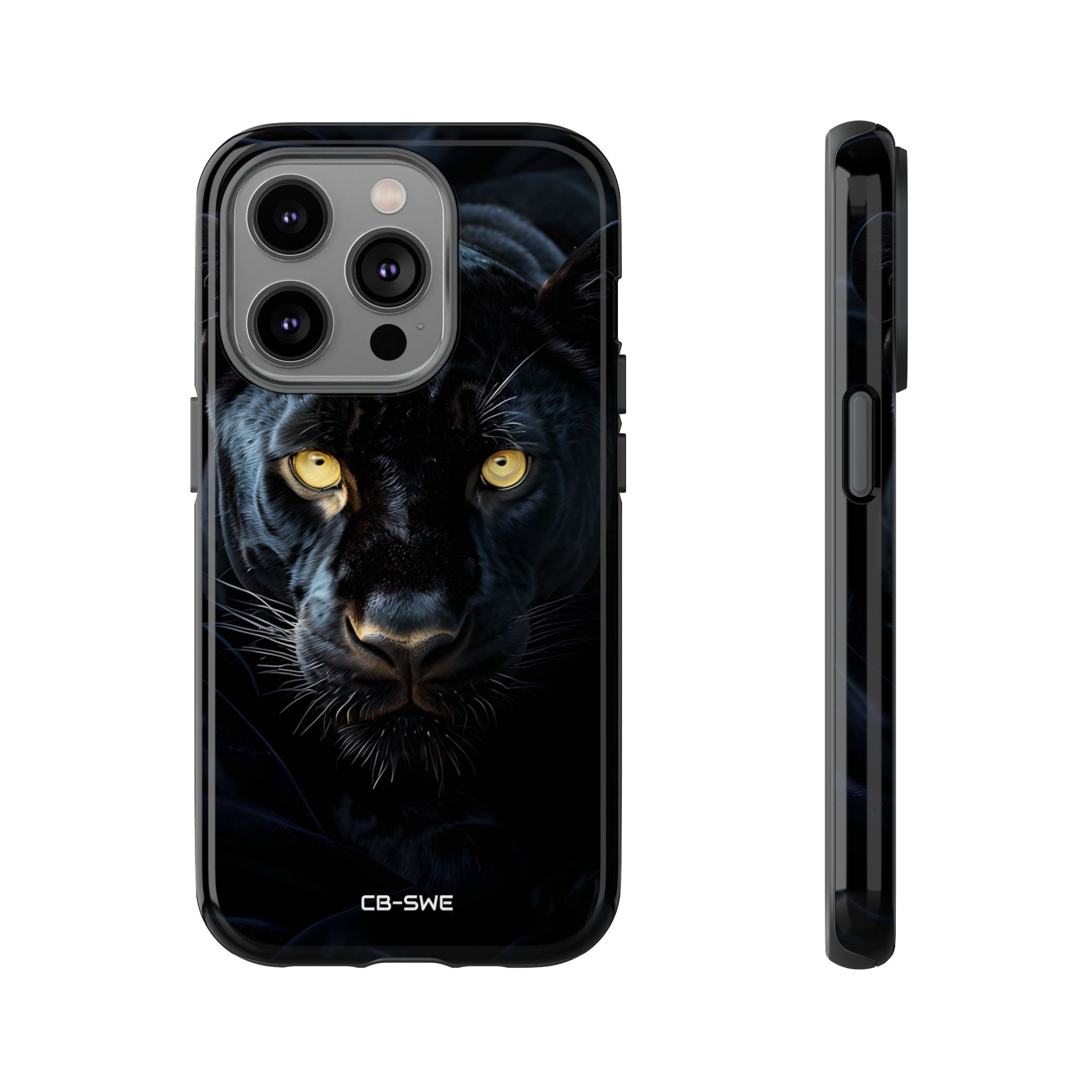 Mysterious Panther Gaze - iPhone Case