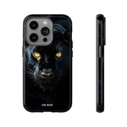 Mysterious Panther Gaze - iPhone Case