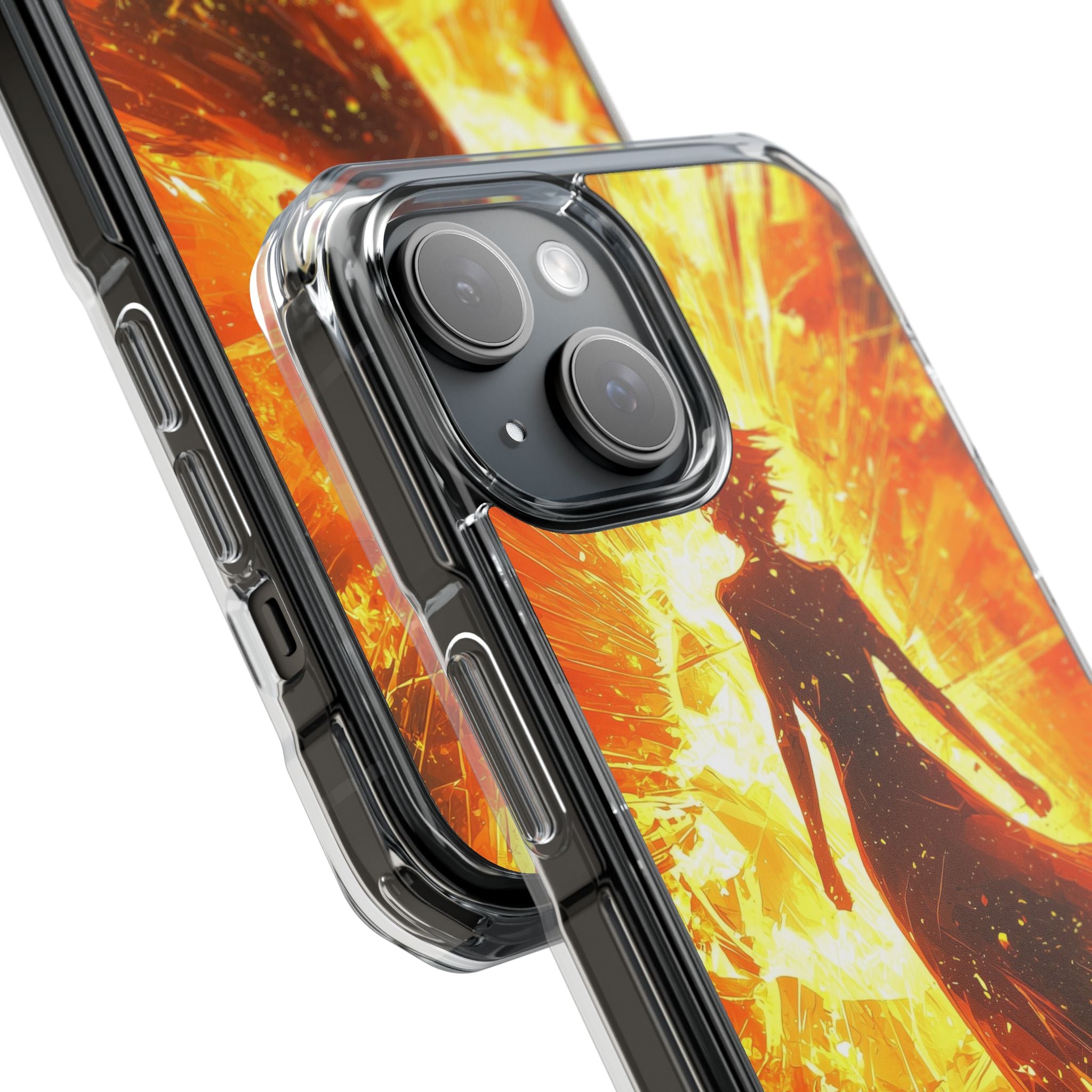 Fiery Energy Erupts iPhone Case - Impact