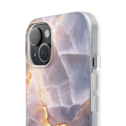 Crystal Veins iPhone 15 Case - Soft