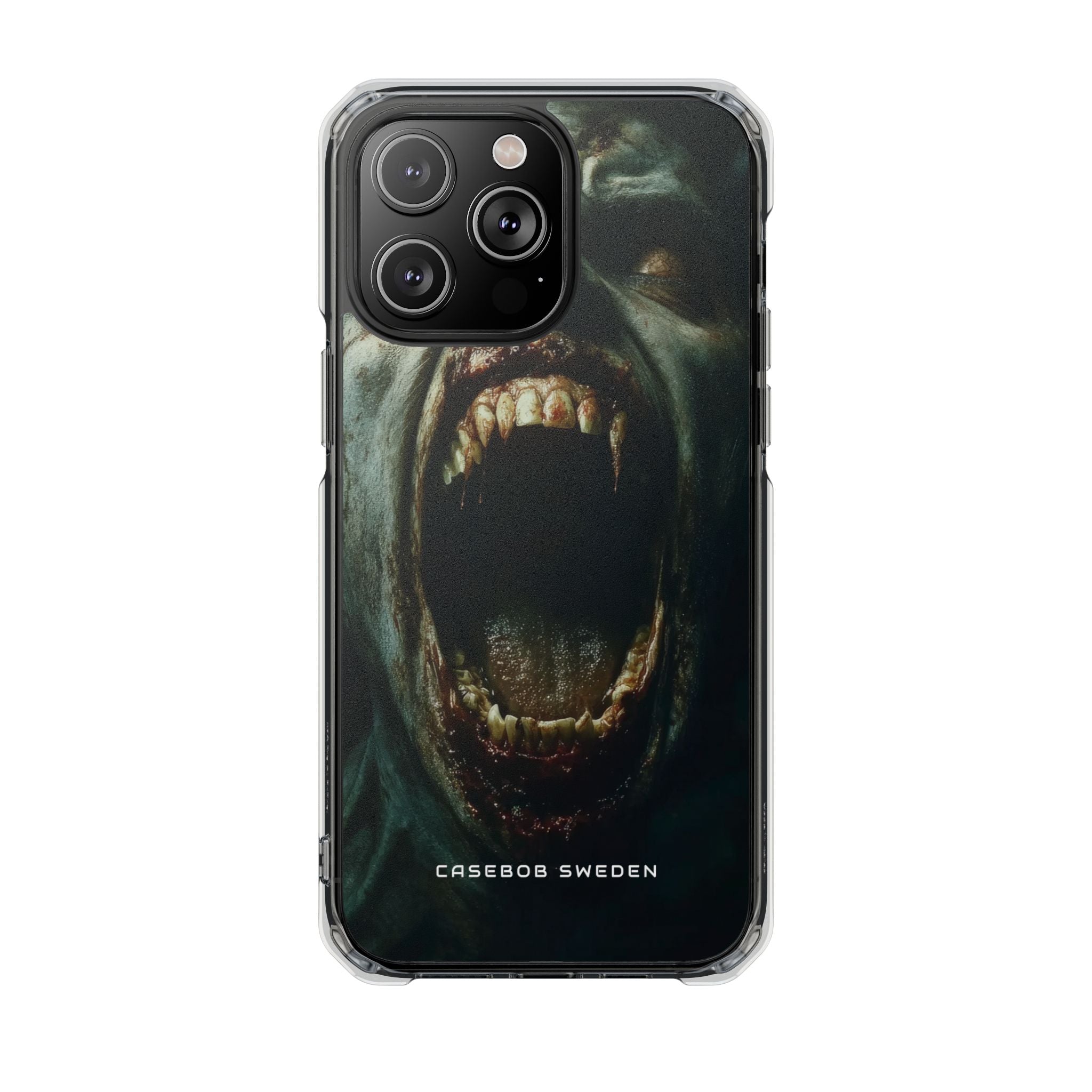 Gothic Wail of Decay iPhone 14 - Clear Impact Phone Case