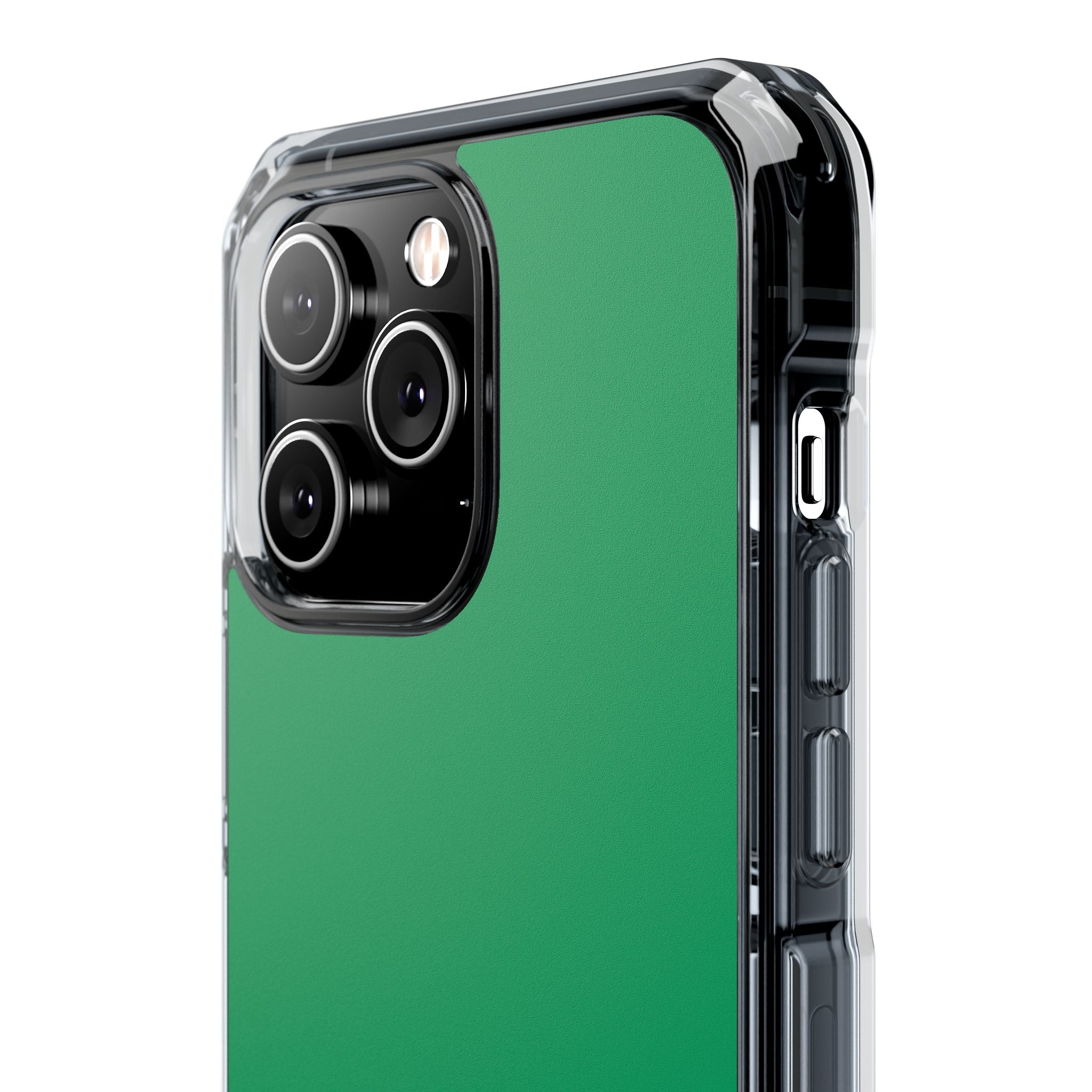 Shamrock Green - Clear Impact Case for iPhone