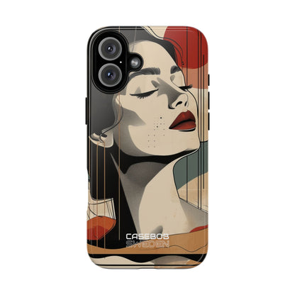 Calm Retro Muse iPhone 16 - Tough