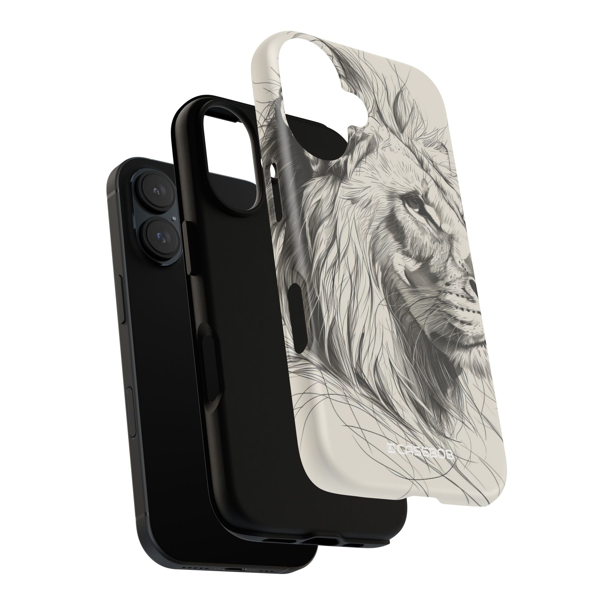 Majestic Lion: Minimalist Elegance - for iPhone 16