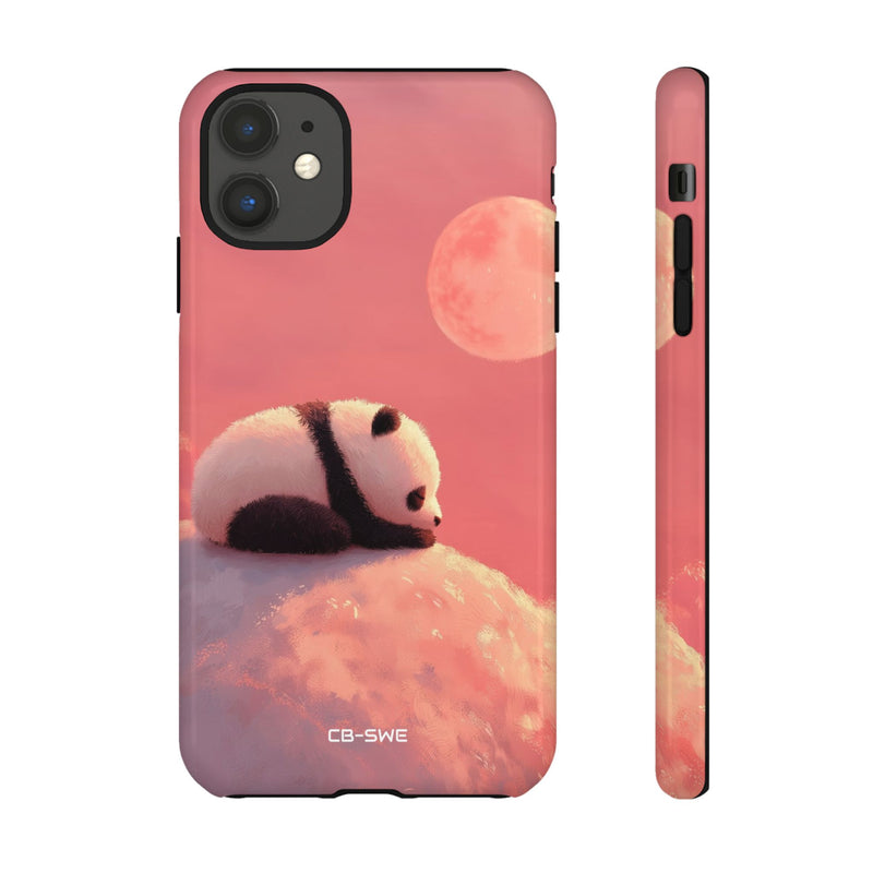 Moonlit Panda Dreams - iPhone Case