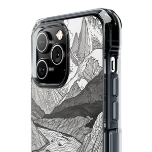 Mountain Tranquility - Phone Case for iPhone (Clear Impact - Magnetic)