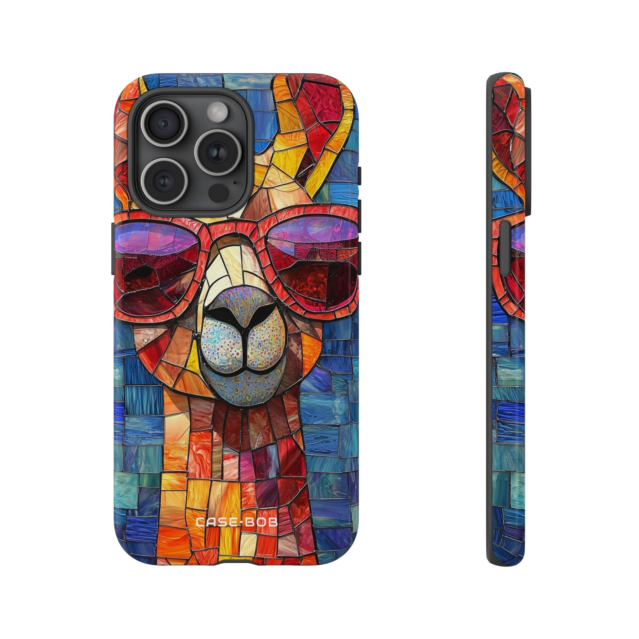 Llama Glow iPhone 15 Pro Max Case - Tough