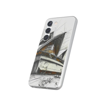 Architectural Curves in Line Formation Samsung S23 - Flexi Phone Case