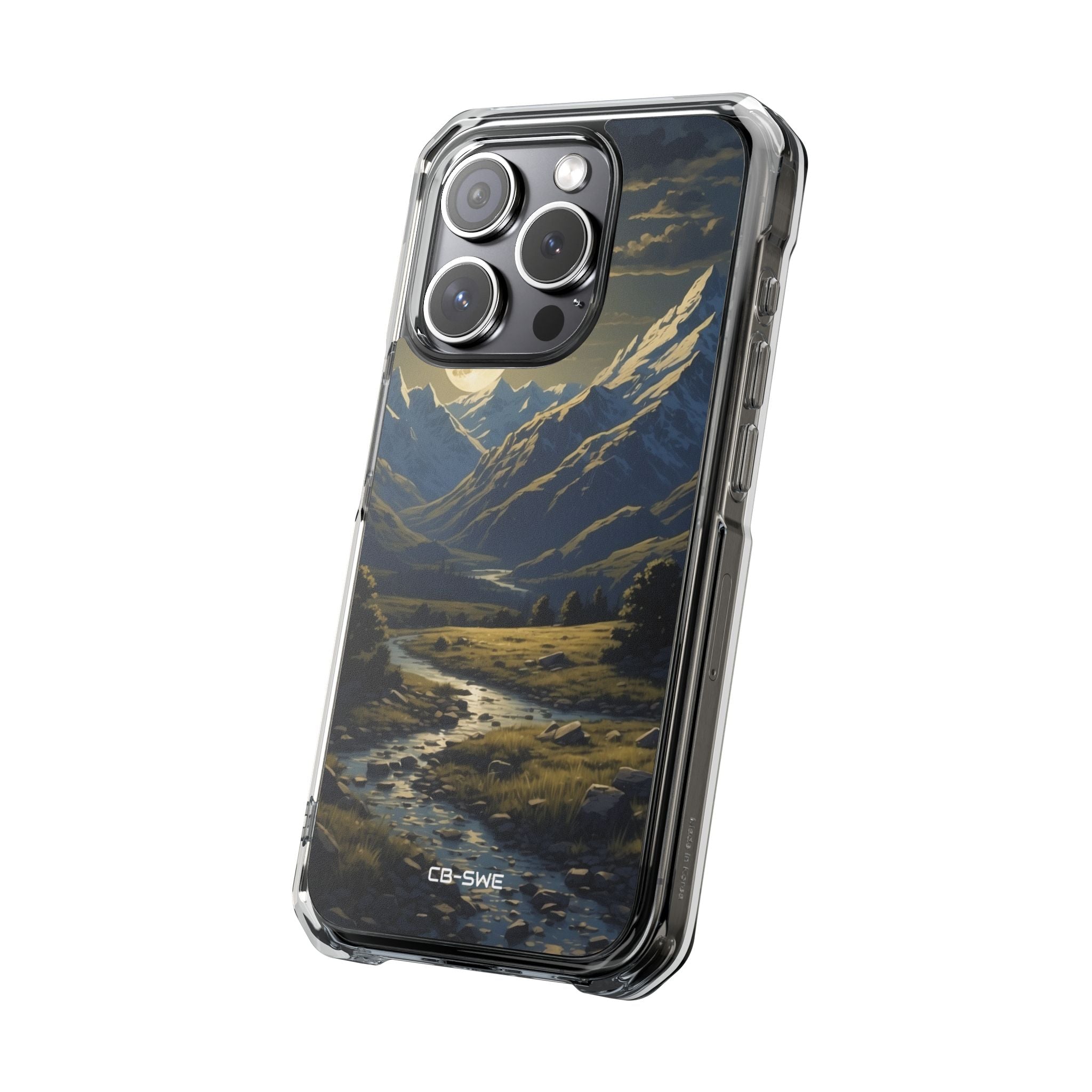 Moonlight Guides River iPhone Case - Impact