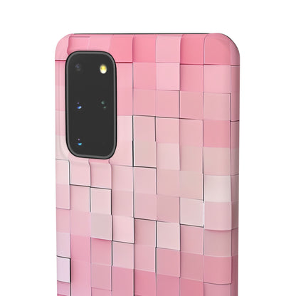 Gradient Pink Mosaic Samsung S20 - Slim Phone Case