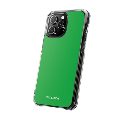 Pantone Green - Clear Impact Case for iPhone