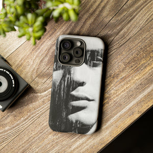 Black & White Pop Art - Protective Phone Case