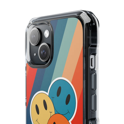 Retro Smiley Harmony iPhone Case - Impact