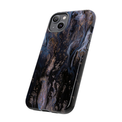 Blue River Ink Art iPhone Case (Protective) Phone Case