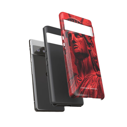 Zen Red Liberty Vision Google Pixel 6 - Tough Phone Case