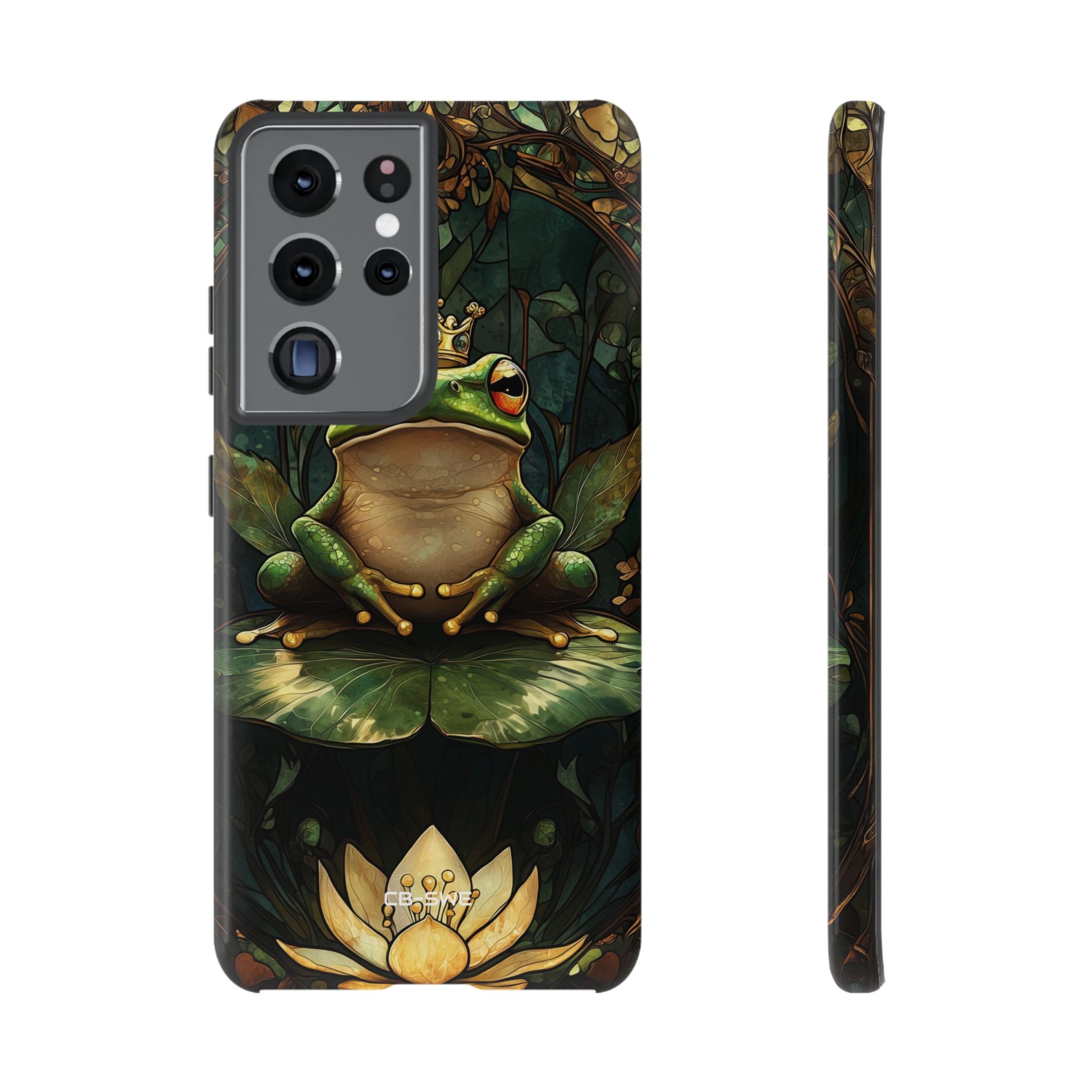 Crowned Frog Rests - Samsung Case