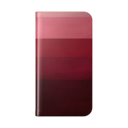 Blushing Stripes - iPhone 16  Case - Wallet