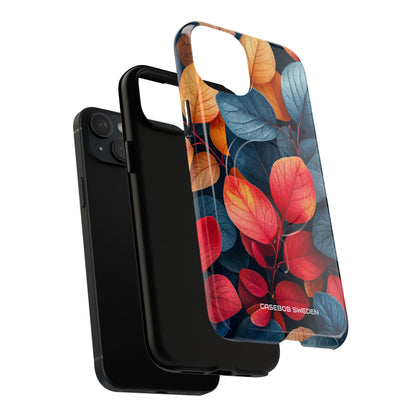 Vibrant Nature Leaves - Tough + MagSafe® iPhone 15 Phone Case