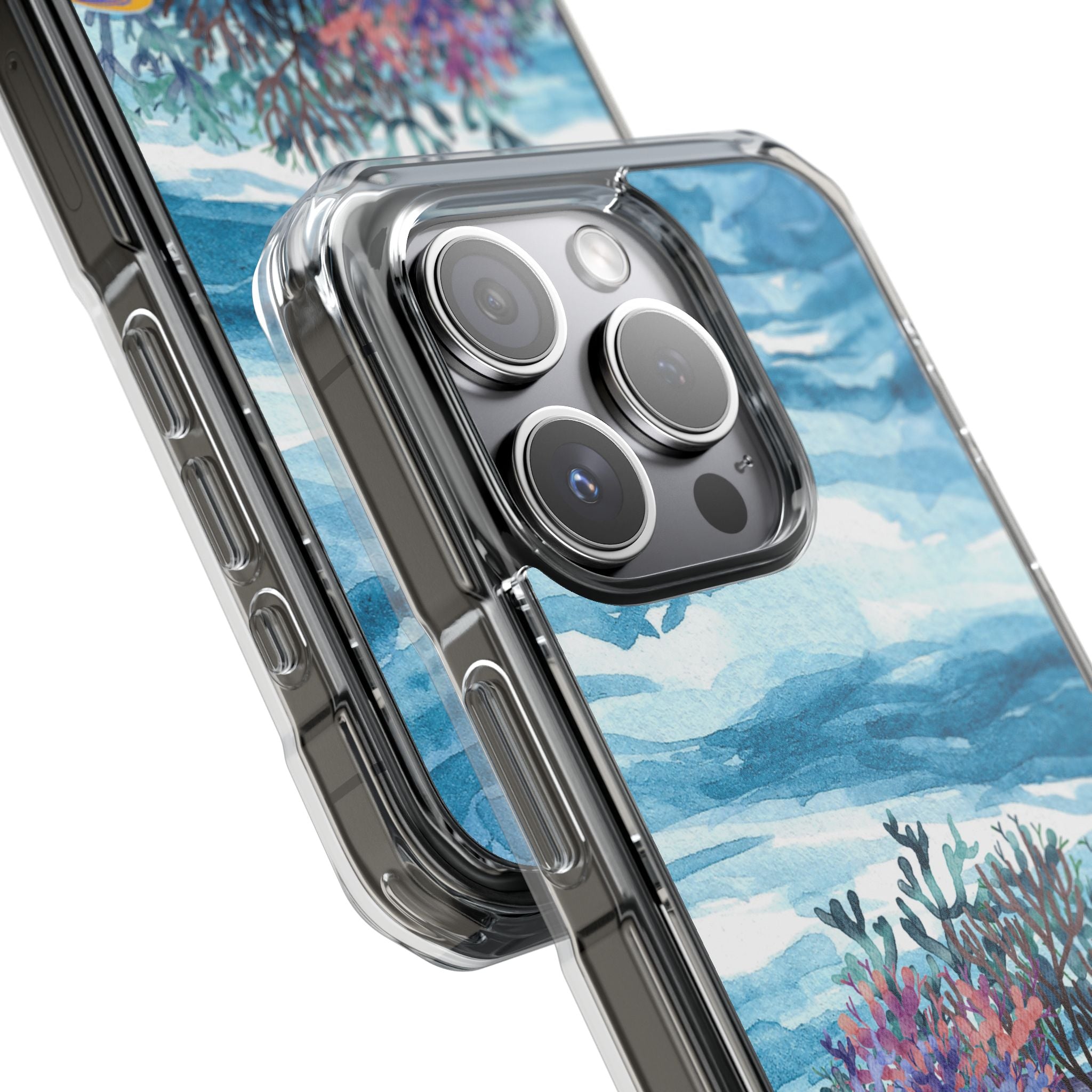 Aquatic Life Watercolors iPhone Case - Impact