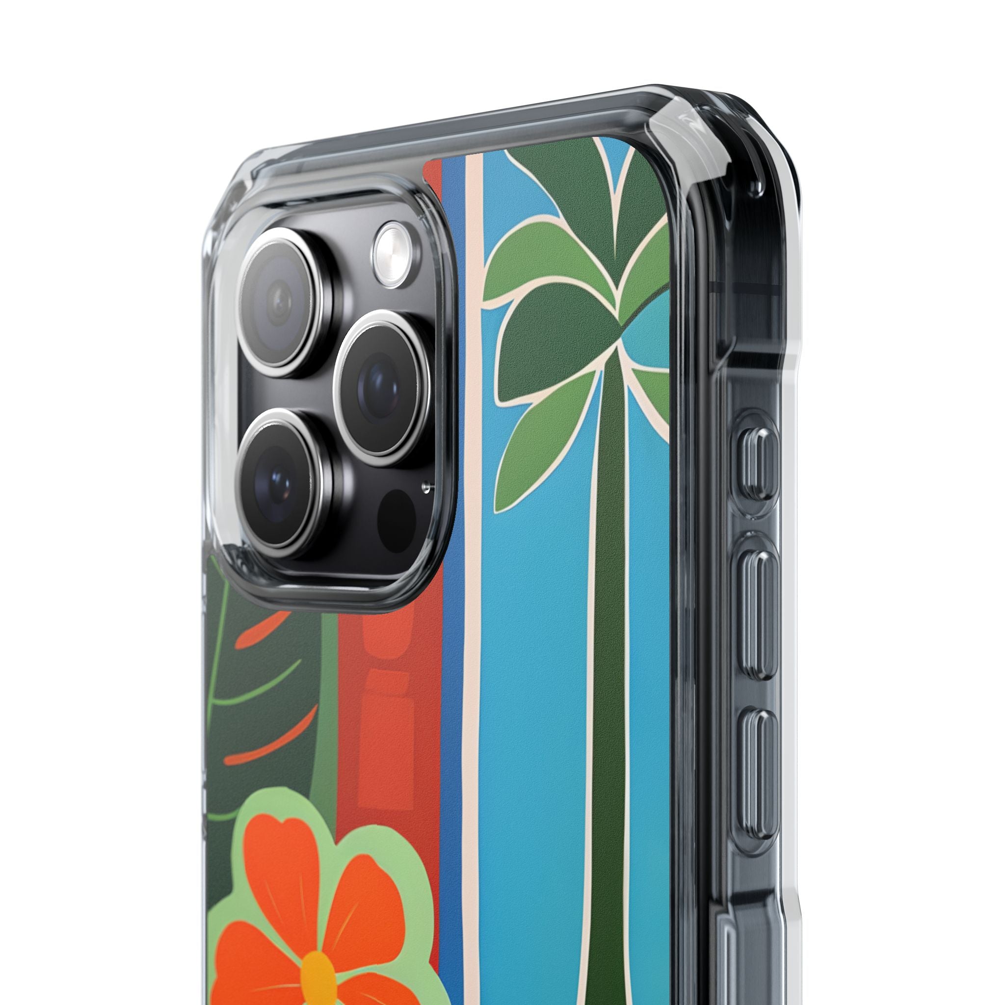 Tropical Geometry Harmony iPhone Case - Impact