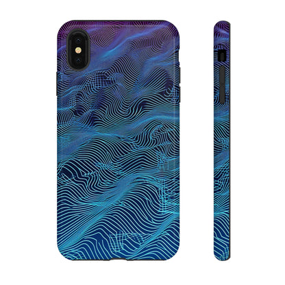 AI Interface: Tech Gradient - Protective Phone Case