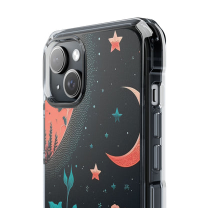 Cosmic Floral Dreams iPhone Case - Impact