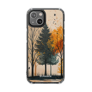 Autumnal Whispers - Phone Case for iPhone (Clear Impact - Magnetic)