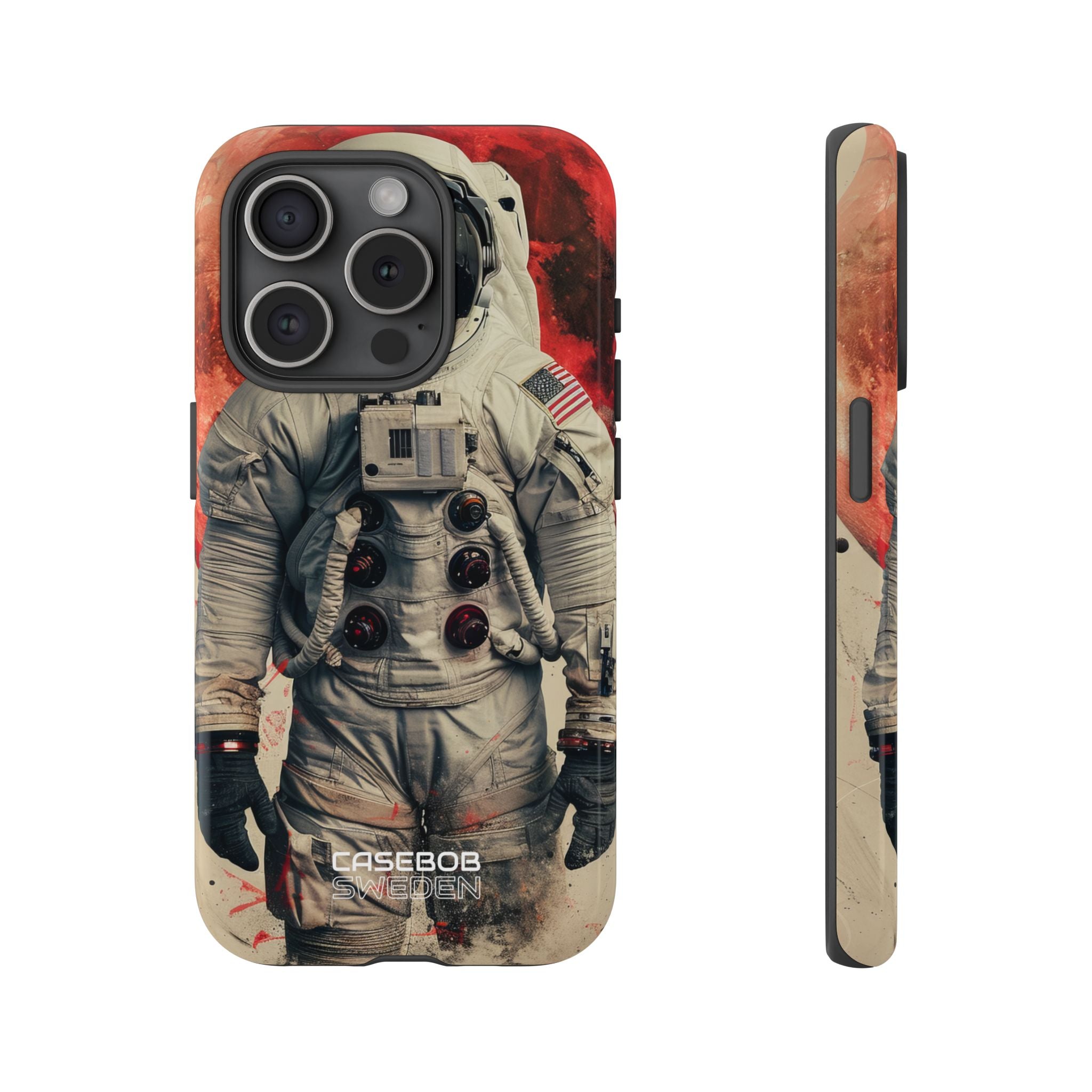 Sogno Passeggiata Spaziale Cremisi iPhone 15 - Tough