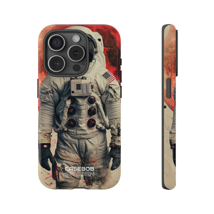 Sogno Passeggiata Spaziale Cremisi iPhone 15 - Tough
