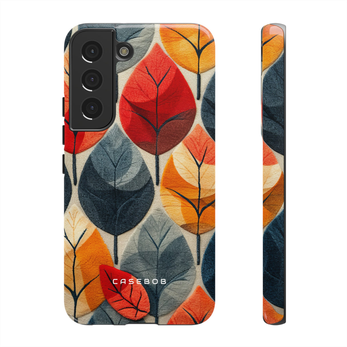 Scandinavian Leafy Serenity - Protective Phone Case