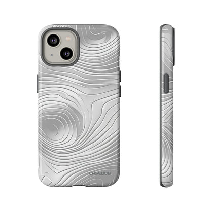 Sleek Grey Minimalism - Protective Phone Case