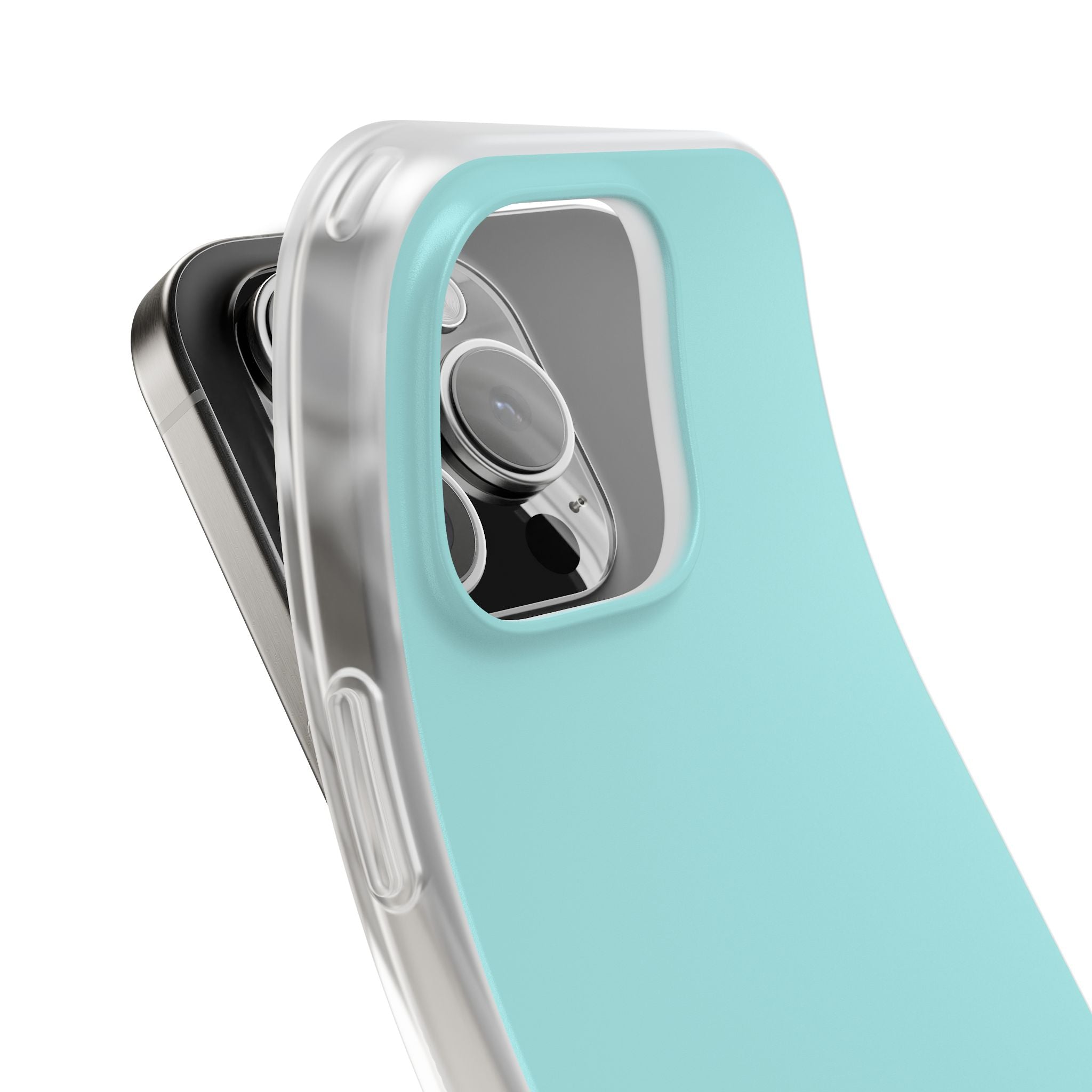 Pale Turquoise iPhone 16 - Flexi Phone Case