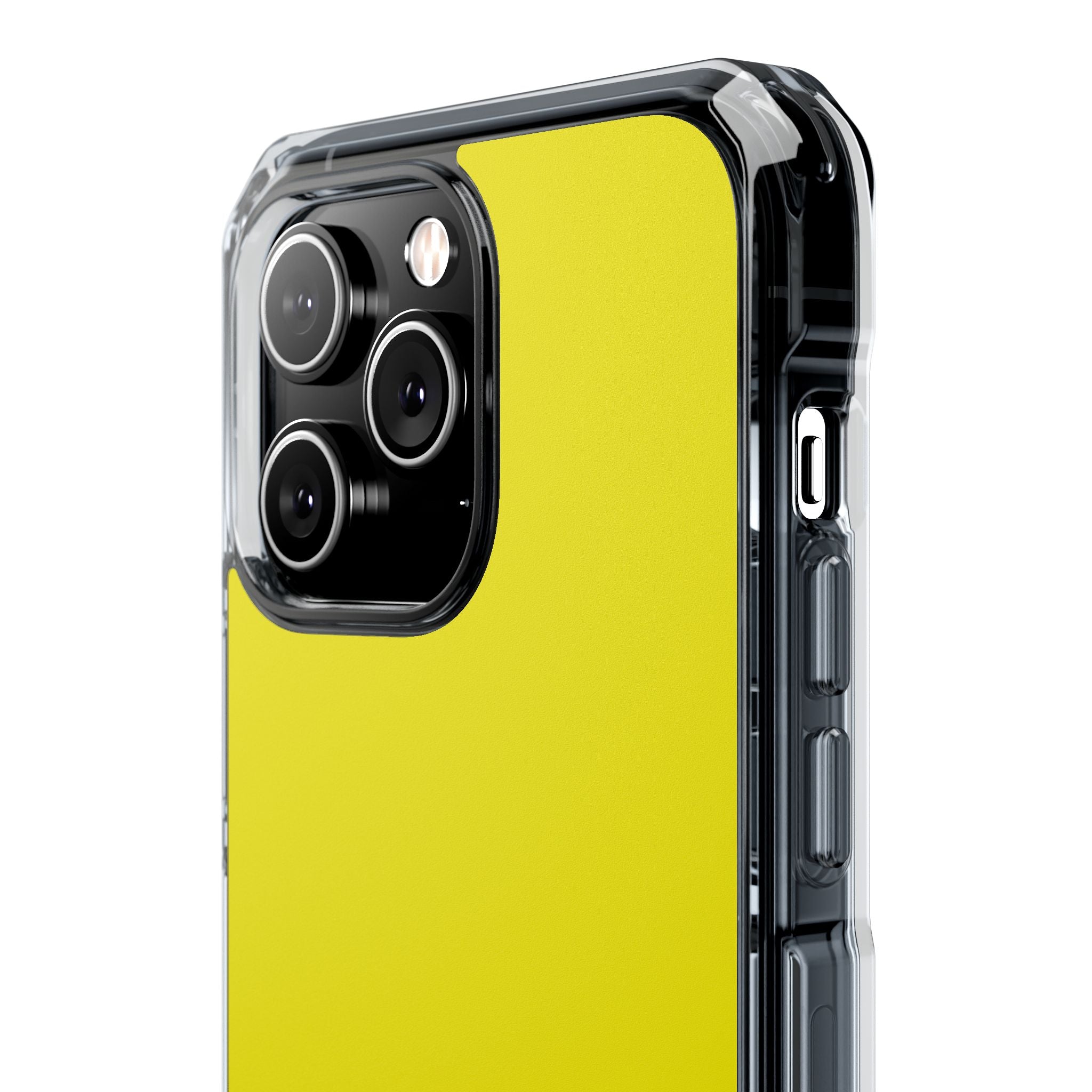 Titanium Yellow - Clear Impact Case for iPhone