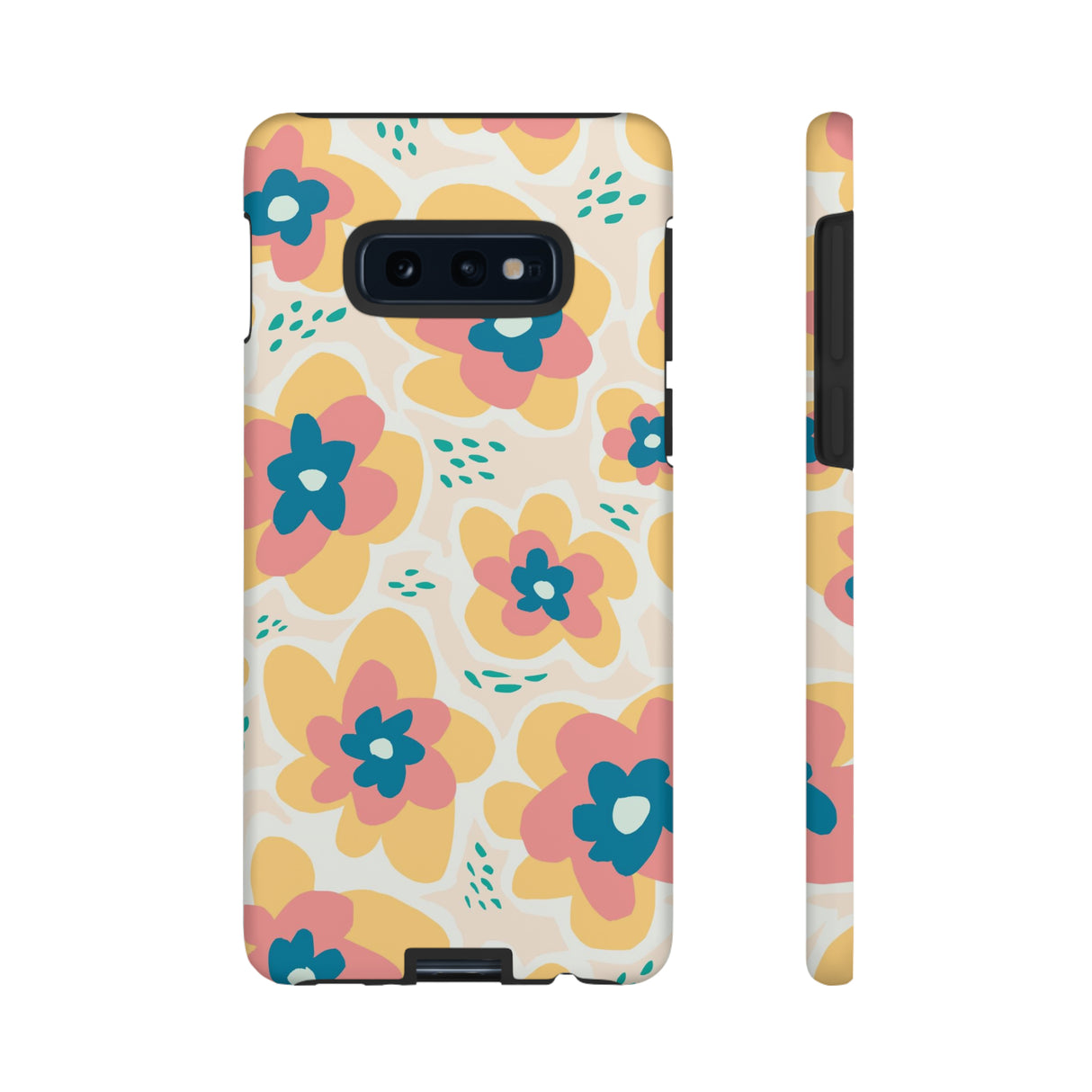 Yellow Happy Flower - Protective Phone Case