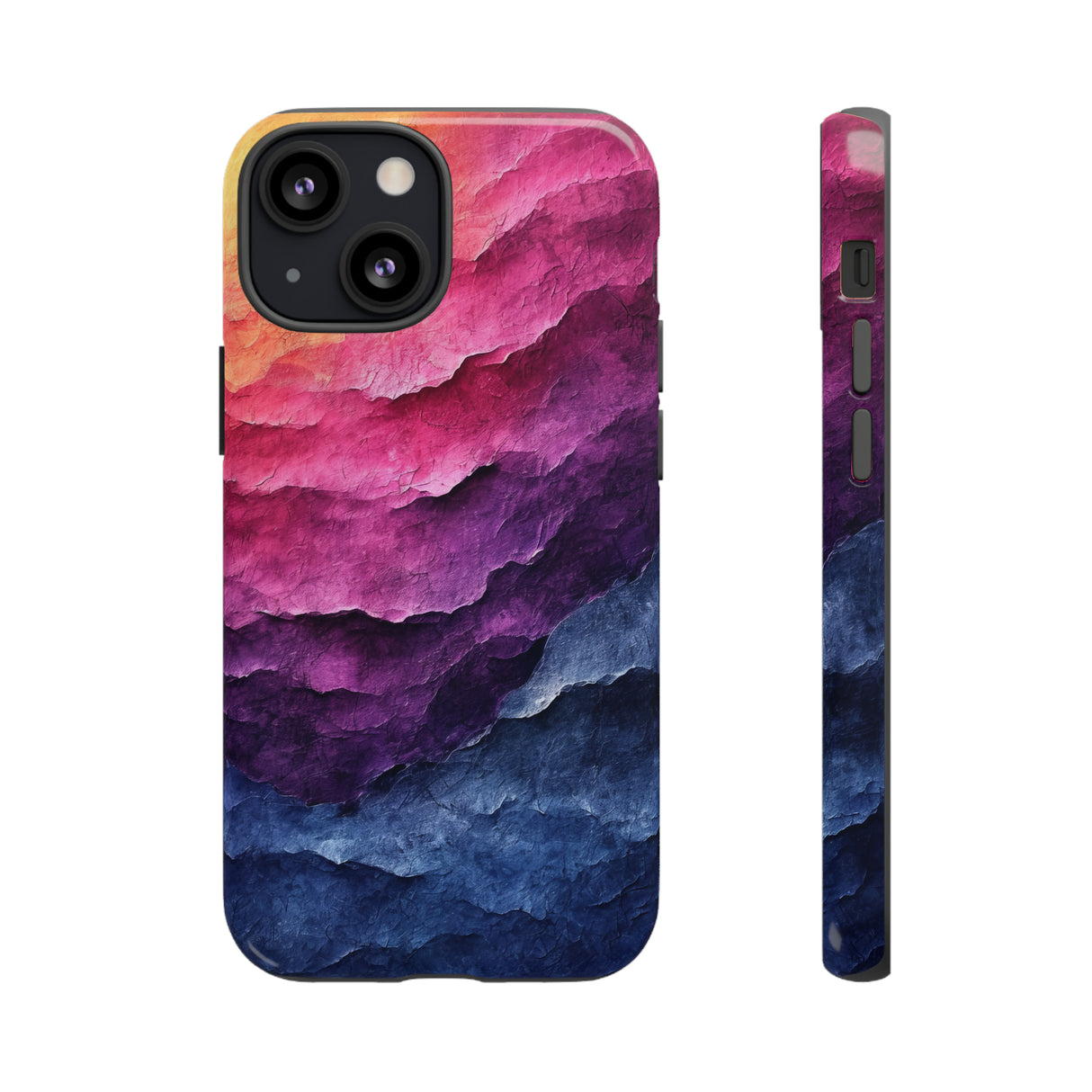 Pastel Wave Symphony - Protective Phone Case