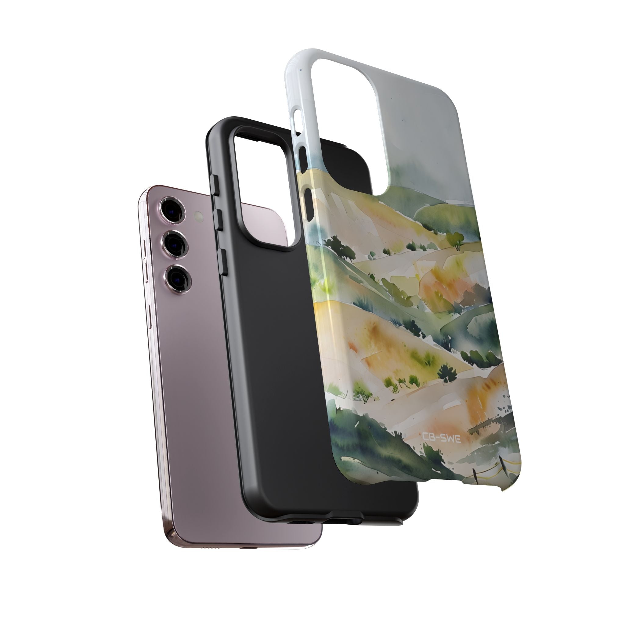 Misty Hills Watercolor - Samsung Case