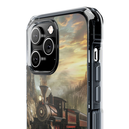 Steam Mountain Crossing iPhone 14 - Impact Clear+