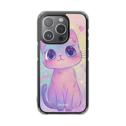 Sparkling Cat Smiles iPhone Case - Impact