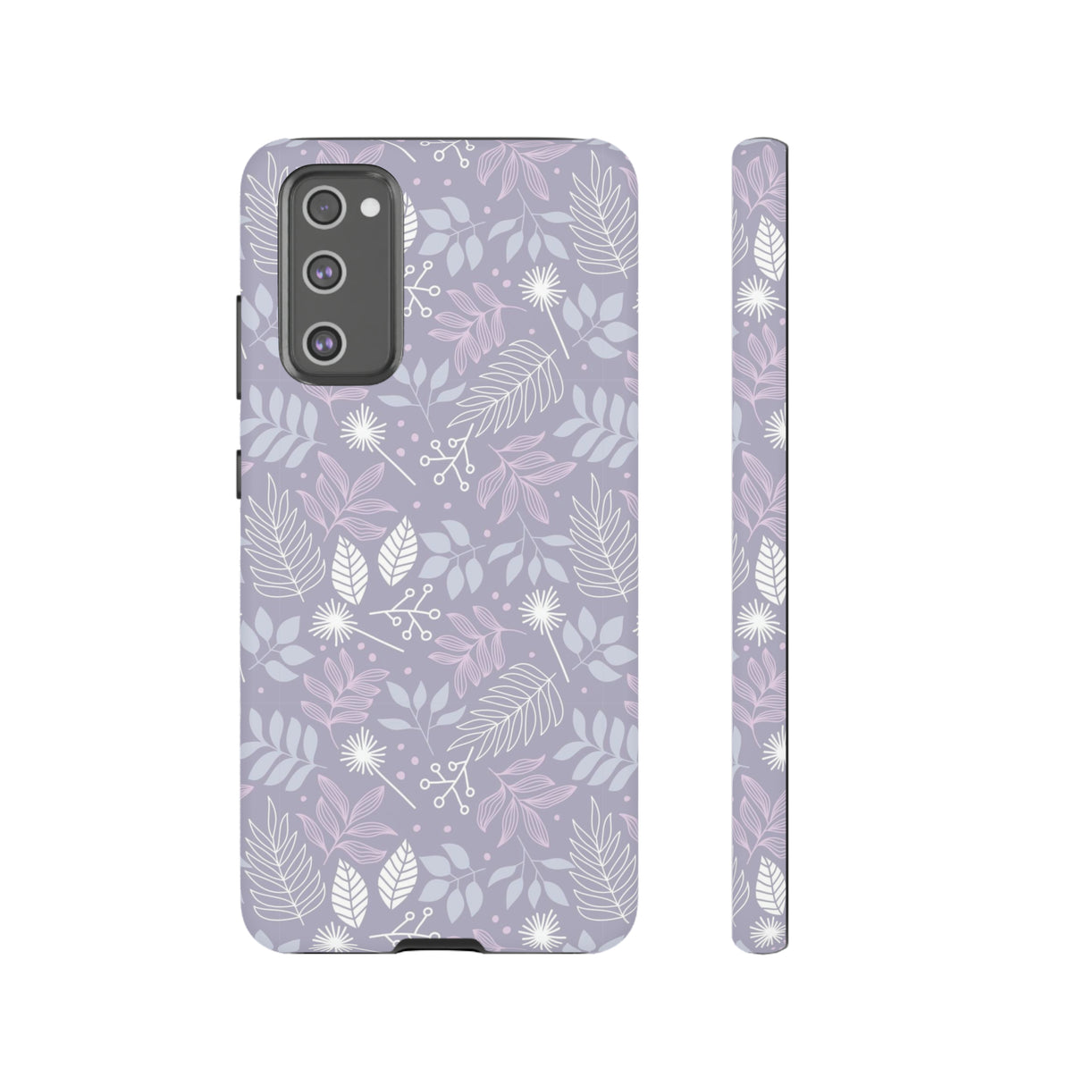 Purple Mona Leaf - Protective Phone Case