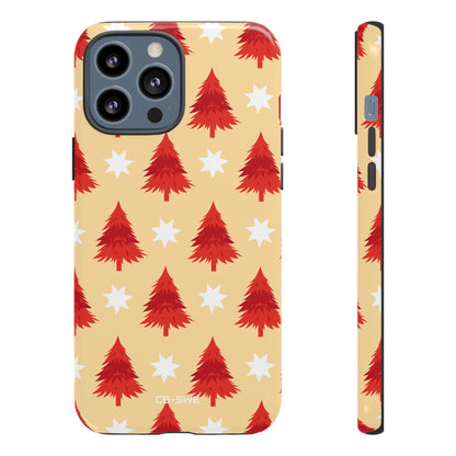 Red Trees Shine - iPhone Case