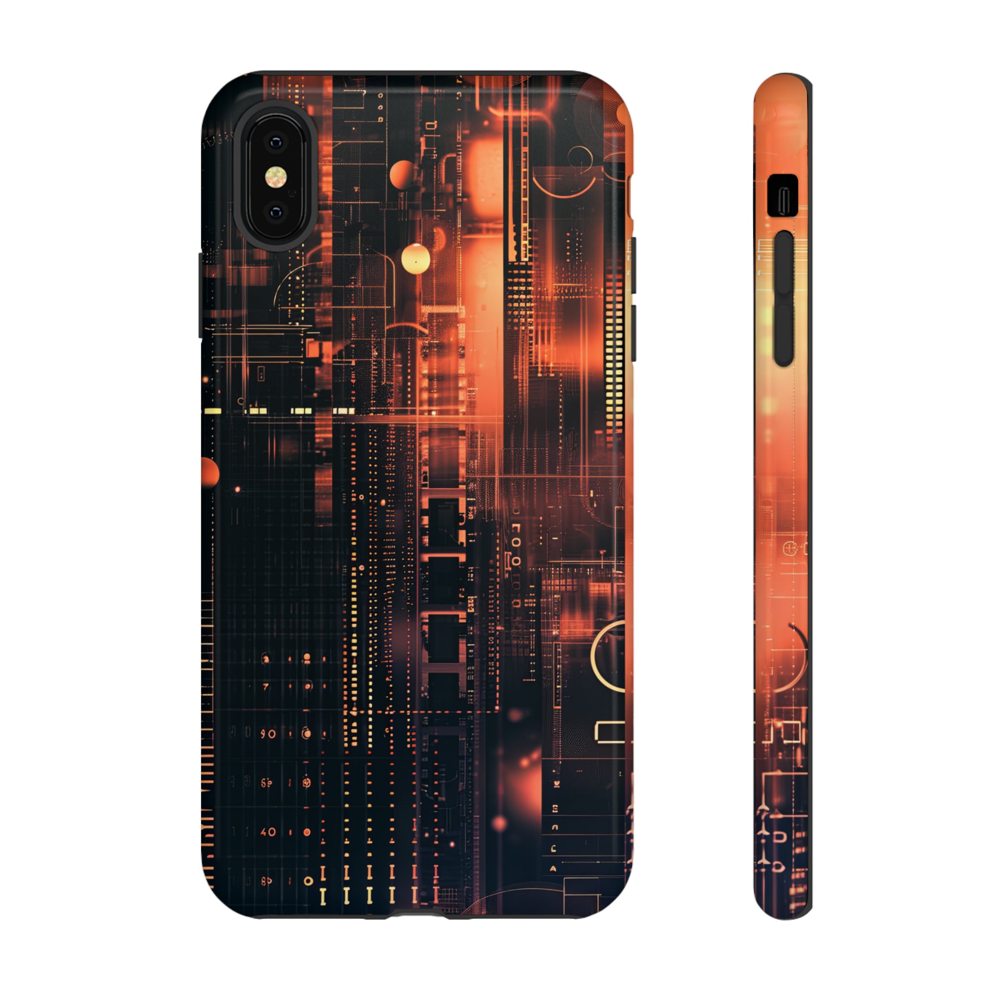 FuturTech Glare: Innovation Gradient - Protective Phone Case