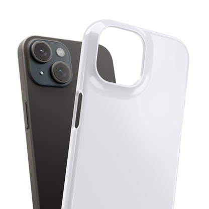 Ghost White iPhone 15 - Slim Phone Case