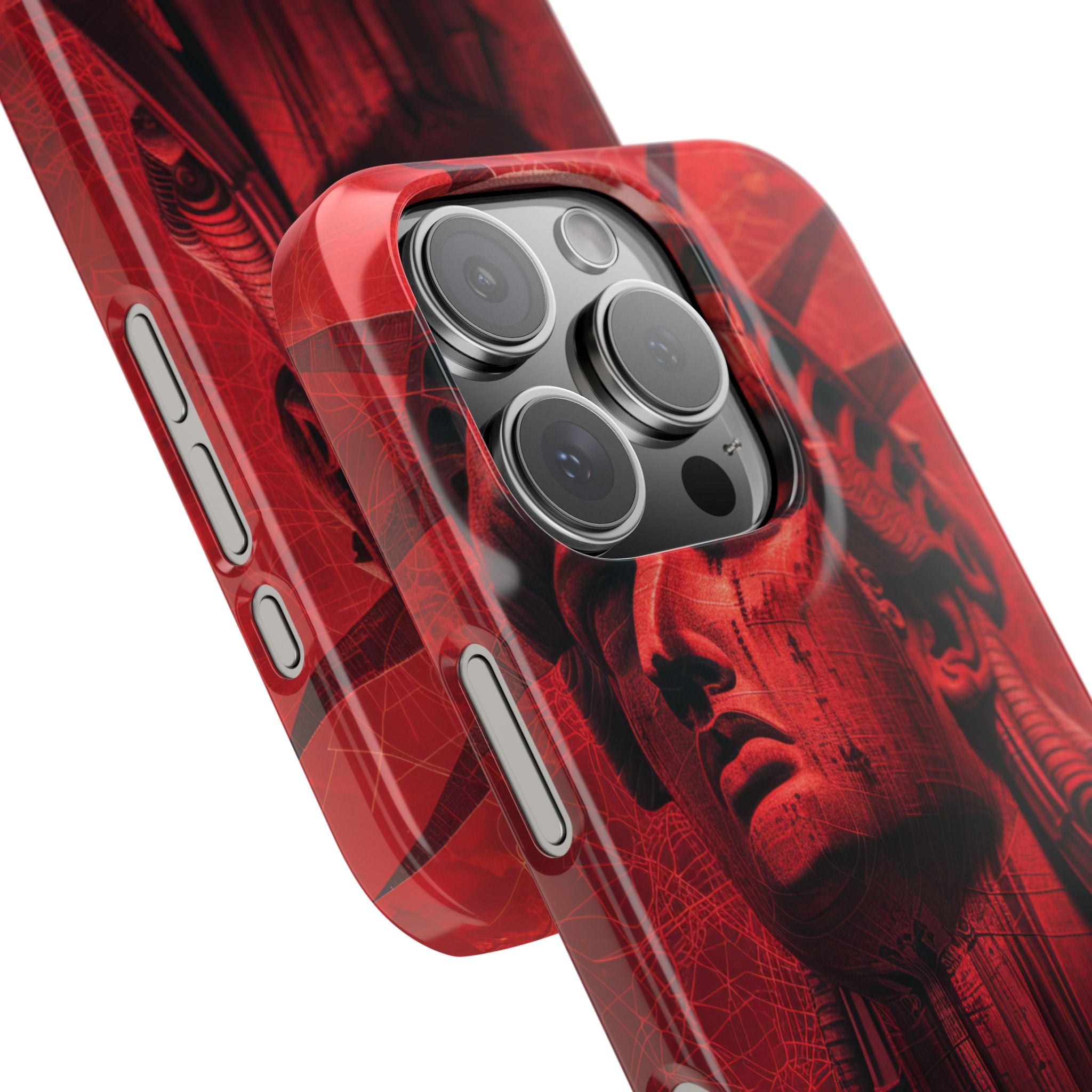 Zen Red Liberty Vision iPhone 16 - Slim Phone Case