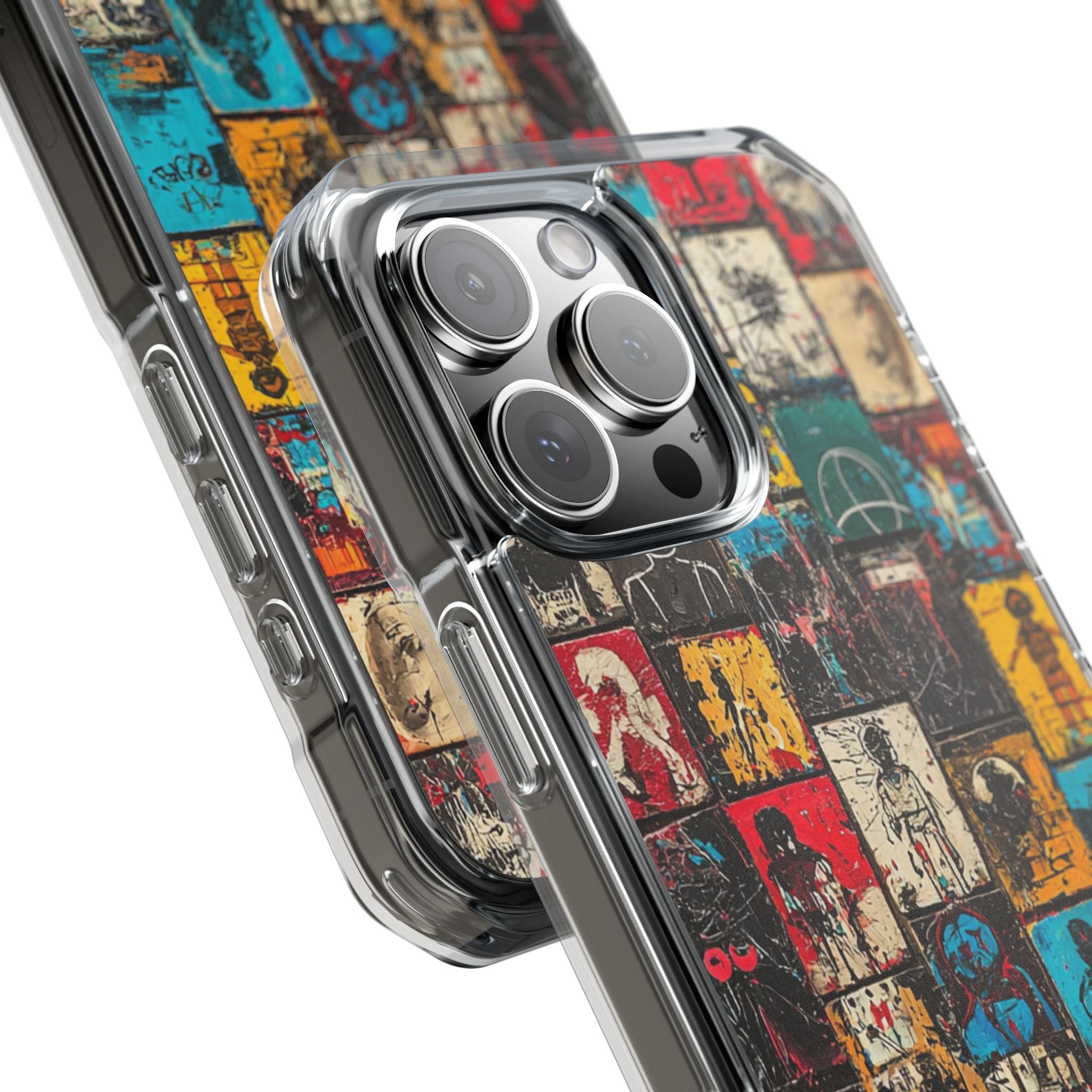 Figured Grid iPhone 16 Pro Max Case - Impact